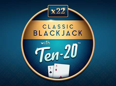 Classic Blackjack with Ten-20™ - Table Game (Games Global)