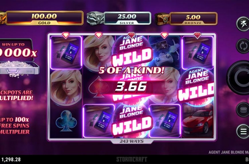 Agent Jane Blonde Max Volume The Best Slots Machines At Onecasino