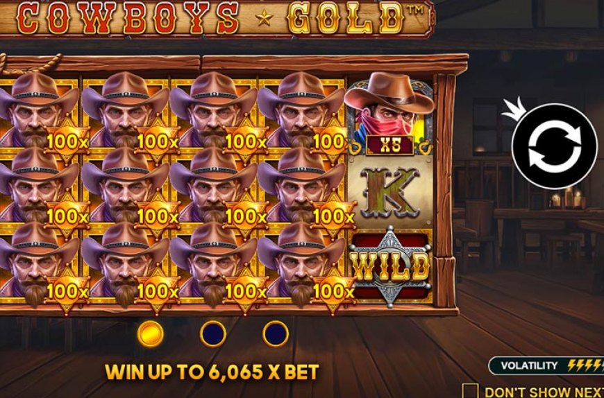 Cowboys Gold The Best Slots Machines at OneCasino