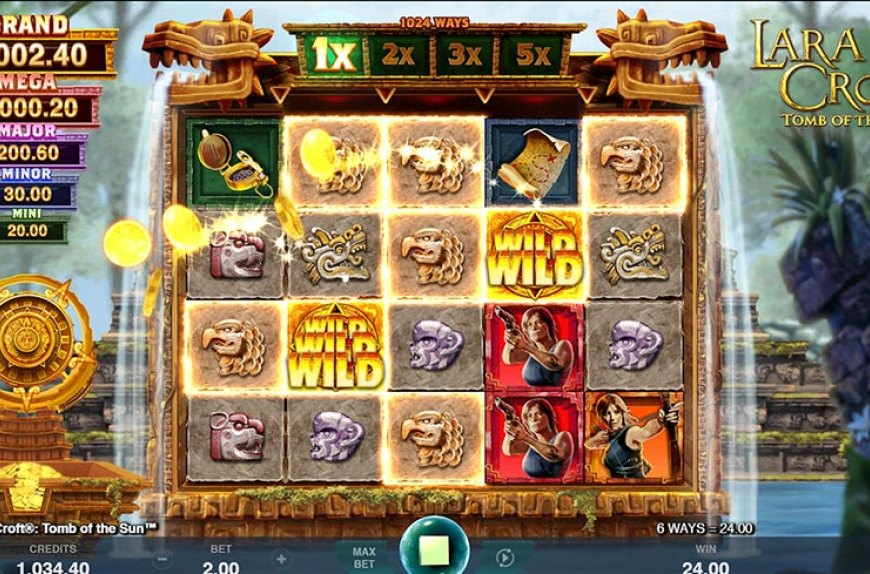 Lara Croft: Tomb of the Sun The Best Slots Machines at OneCasino